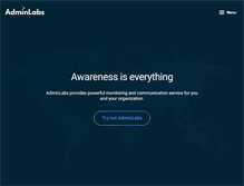 Tablet Screenshot of adminlabs.com